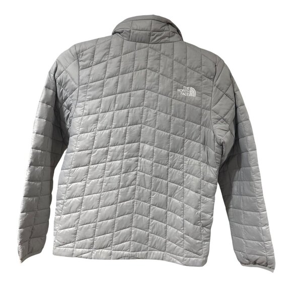 The North Face Youth Thermoball Quilted Lightweight Jacket Grey NWT MSRP $120 - Picture 3 of 6